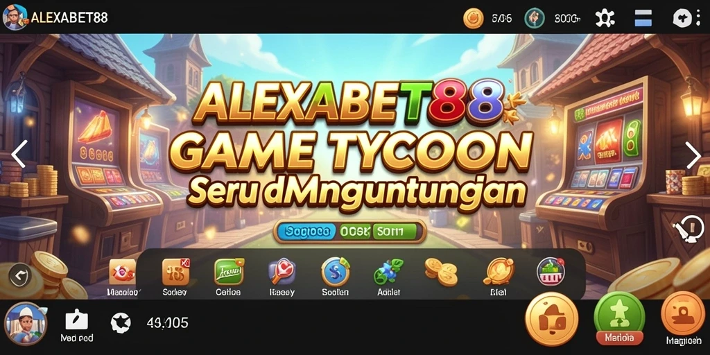 Tangkapan layar dari gameplay <strong>ALEXABET88</strong> yang menunjukkan strategi Tycoon yang menarik.