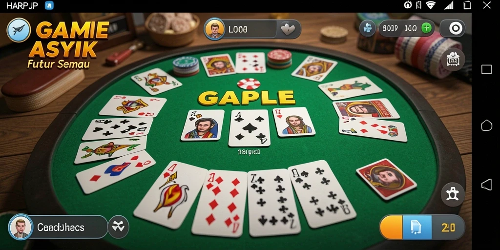 Screenshot gameplay HARAPJP dengan tampilan menarik.