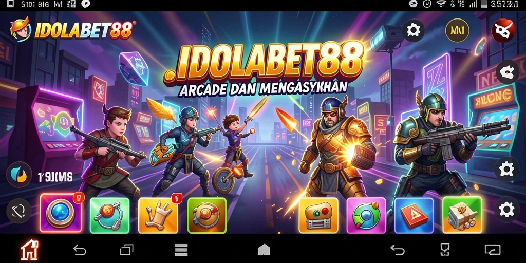 Tampilan gameplay seru dan menyenangkan dari IDOLABET88.