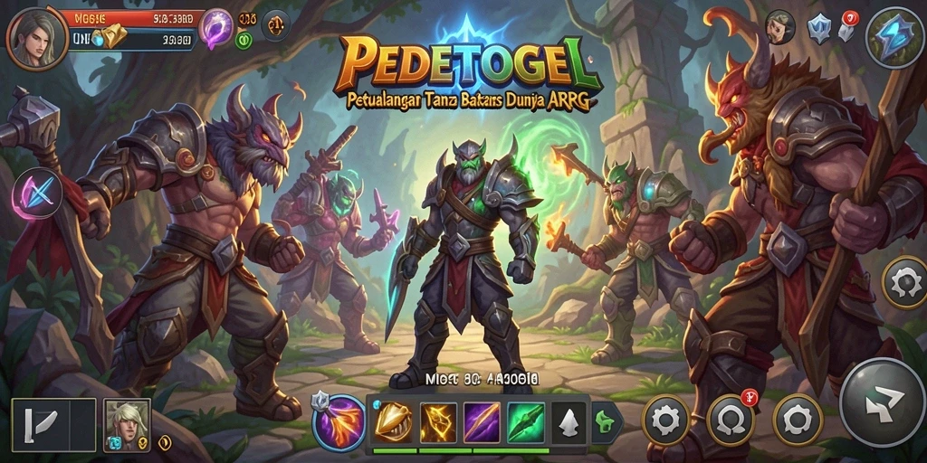 Tampilan gameplay seru dan mendebarkan dalam PEDETOGEL.