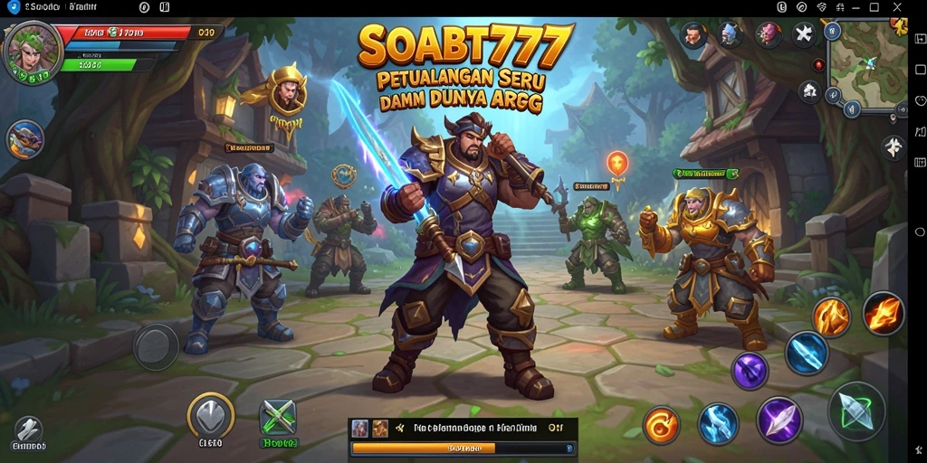 Tampilan gameplay SOBAT777 yang seru dan mendalam dalam genre ARPG.