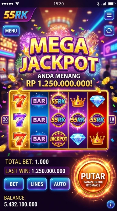 Keamanan aplikasi terjamin di 55rk sebelum diunduh.